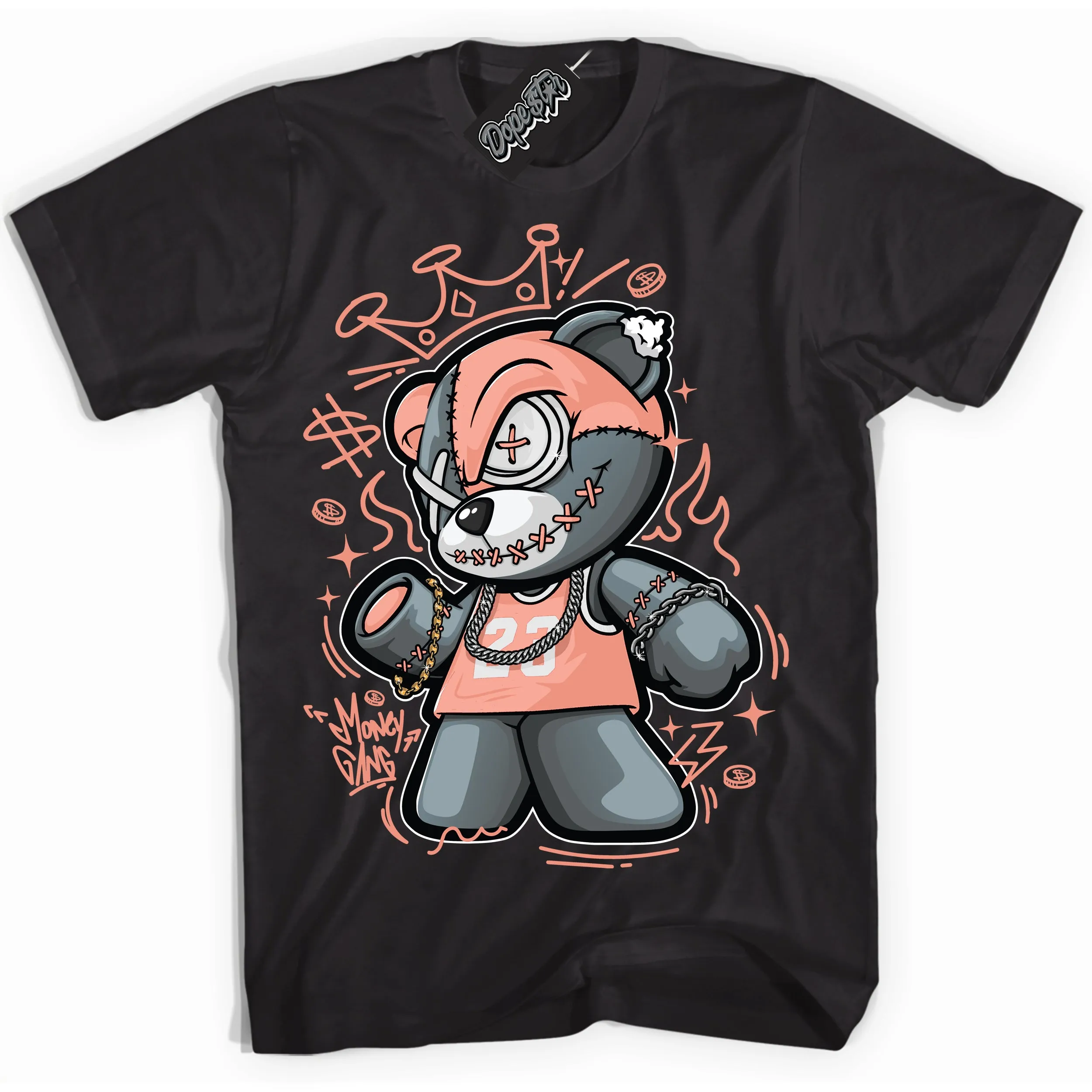 Light Wild Mango Dunk Sneaker Shirt Money Gang Bear Graphic