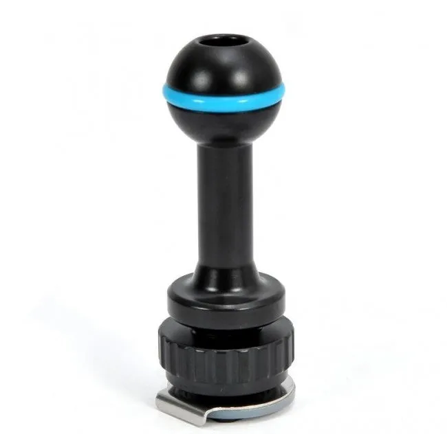 Long Strobe Mounting Ball For Cold Shoe