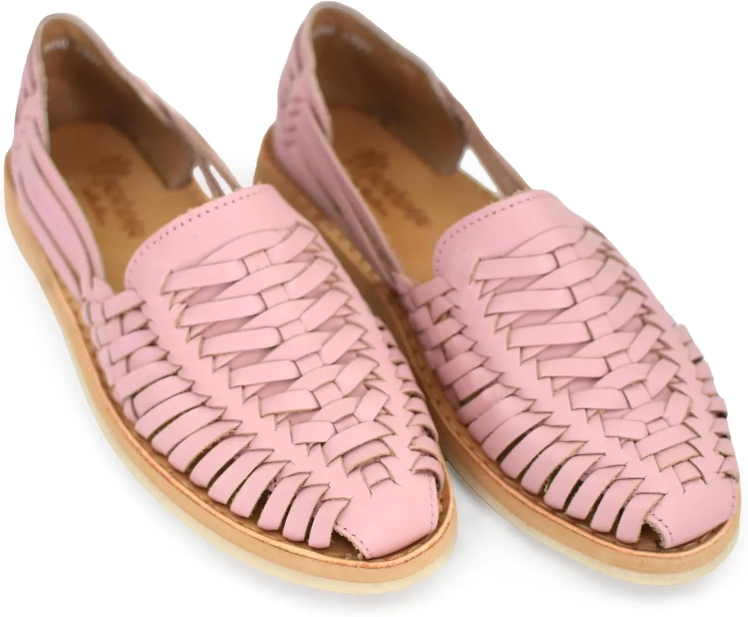 Macarena Collection Womens Shoes Leather Sandal Flat for Women | Huarache Handmade Mexican Sandals | Comfortable & Stylish Womens Sandals 3050