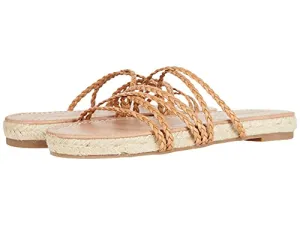 Madewell Bobbi Espadrille Slide Amber Brown 8 M