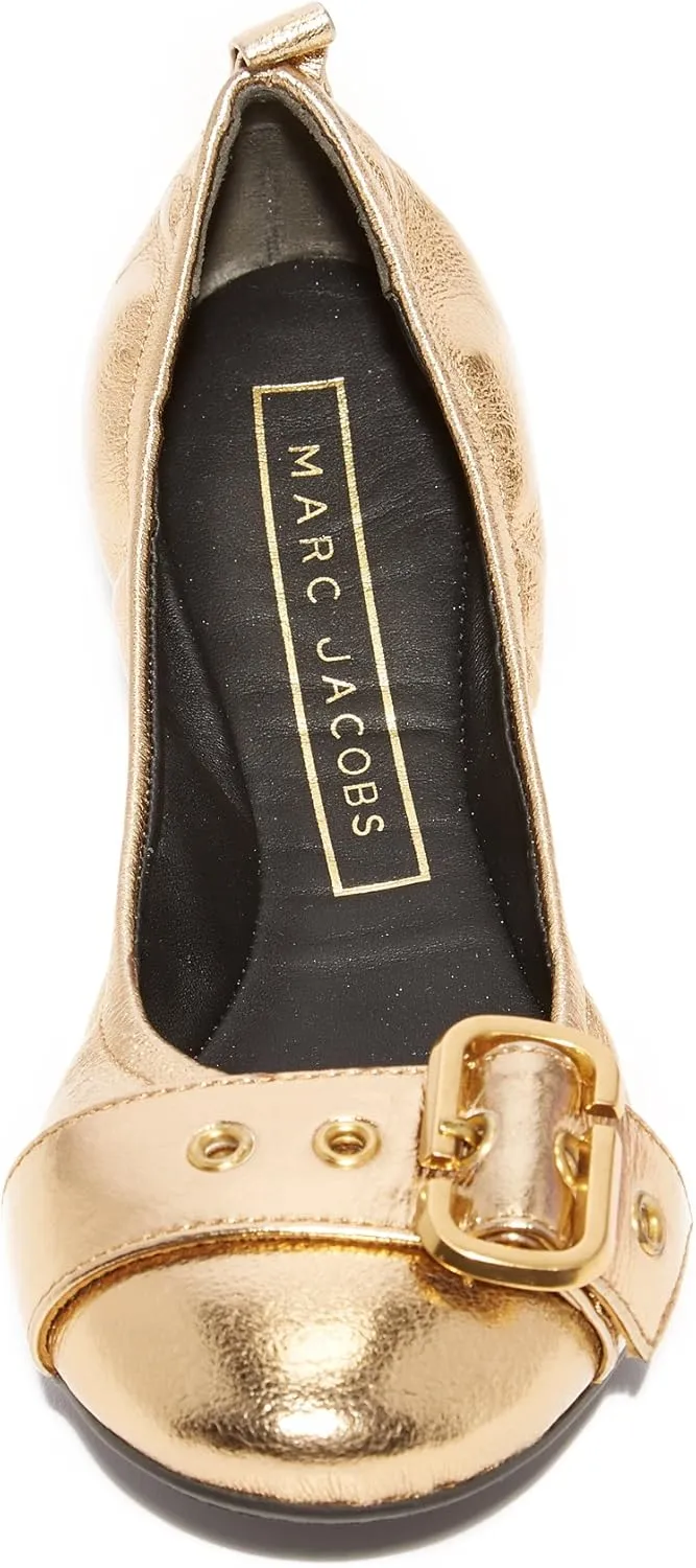 Marc Jacobs Women's Dolly Buckle Ballerina Ballet Flat