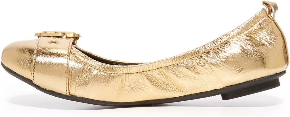 Marc Jacobs Women's Dolly Buckle Ballerina Ballet Flat