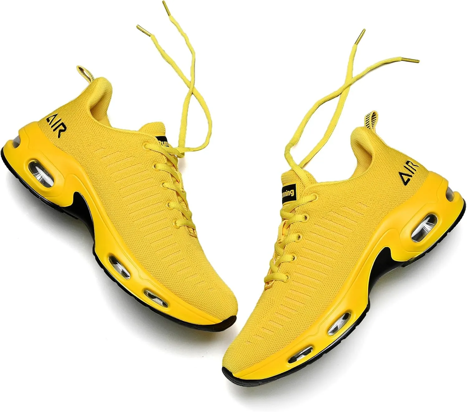 Men's Air Running Shoes Tennis Jogging Gym Fashion Sneaker Lightweight Knitting Breathable Athletic Walking Shoes US 7-12.5