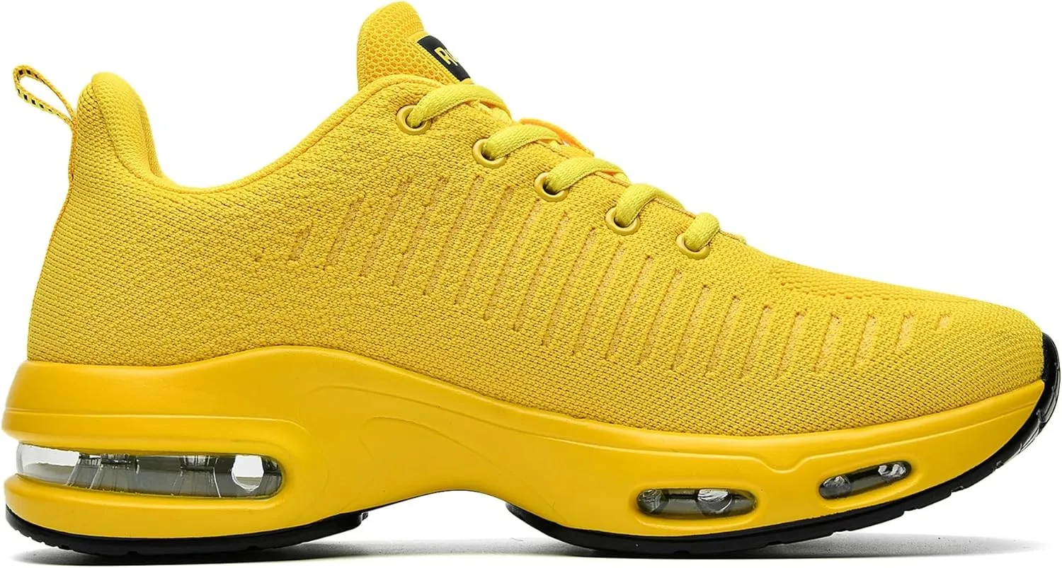 Men's Air Running Shoes Tennis Jogging Gym Fashion Sneaker Lightweight Knitting Breathable Athletic Walking Shoes US 7-12.5