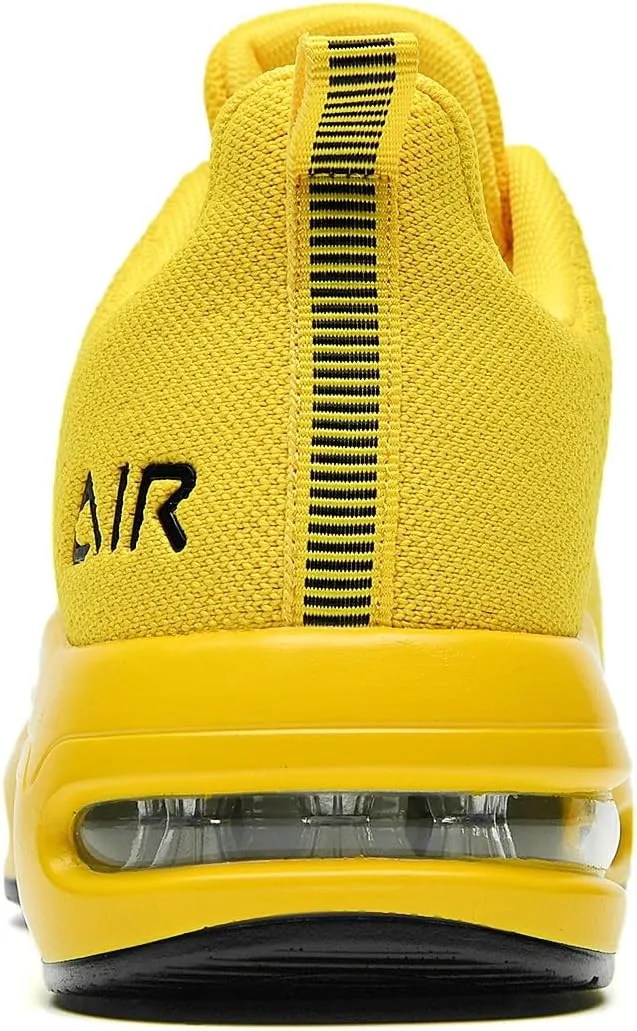 Men's Air Running Shoes Tennis Jogging Gym Fashion Sneaker Lightweight Knitting Breathable Athletic Walking Shoes US 7-12.5
