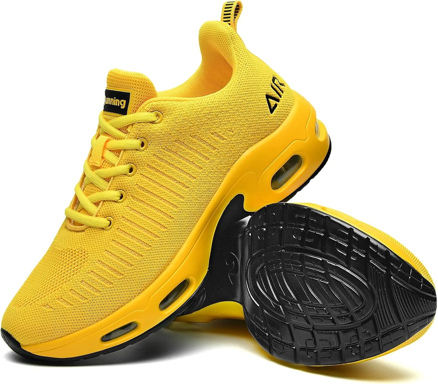 Men's Air Running Shoes Tennis Jogging Gym Fashion Sneaker Lightweight Knitting Breathable Athletic Walking Shoes US 7-12.5