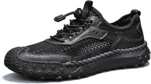 Men's Anti-Slip Quick Drying Aqua Water Shoes Outdoor Athletic Walking Hiking Shoes Summer Fashion Sneaker for Men