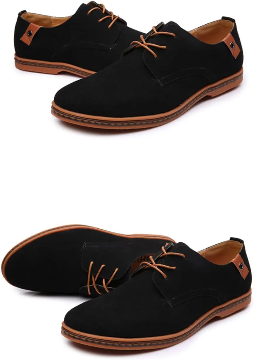 Mens Casual Oxford Business Dress Shoes Leather Slip-on Loafer for Men Walking Driving Office Outdoor Penny Oxfords Comfort Fashion Leisure Breathable Stylish Loafers