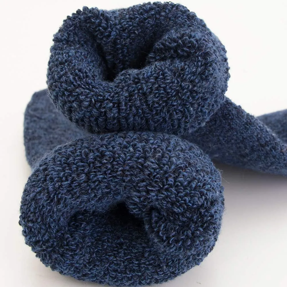 Mens Heavy Thick Wool Socks - Soft Warm Comfort Winter Crew Socks (Pack of 3/5),Multicolor,One Size 7-12