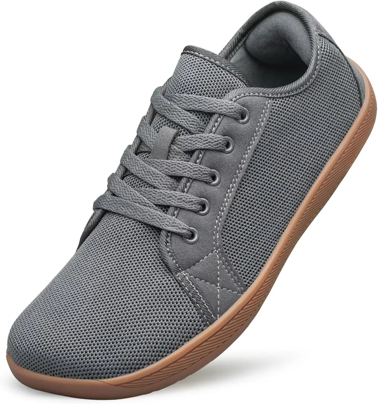 Mens Indoor Flat Shoes Wide Toe Barefoot House Sneakers Casual Breathable Comfortable