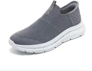 Men's Road Running Non-Slip MD Sneaker College Mesh Lightweight Breathable Lace Up Shoes for Gym Sport (1-3, Numeric_13)