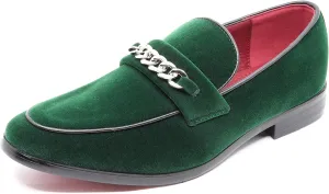 Men's Vintage Velvet Designer Classic Dress Tuxedo Smoking Slipper Loafer Slip On Shoes Arthur-02