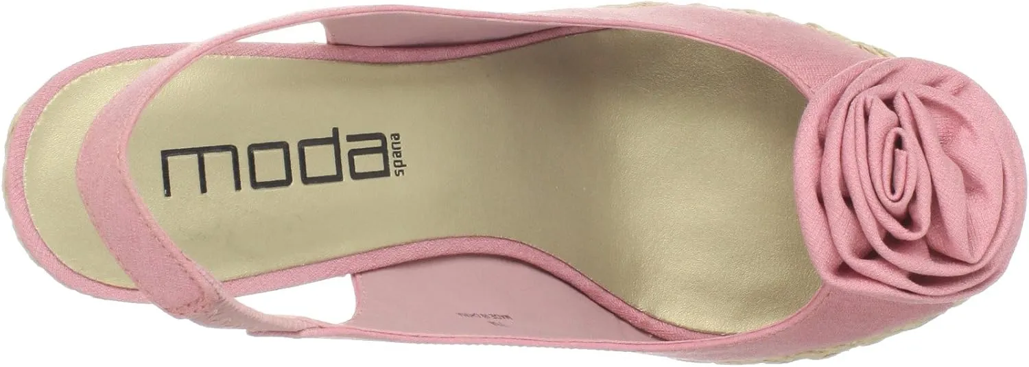 Moda Spana Women's Hide Slingback Espadrille