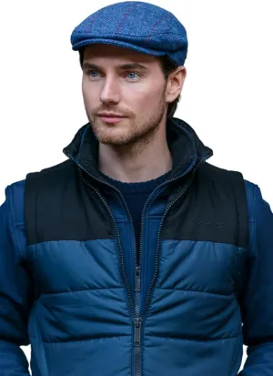 Mucros Weavers Irish Flat Cap Men Trinity Tweed Hat Driving Cap Made in Ireland