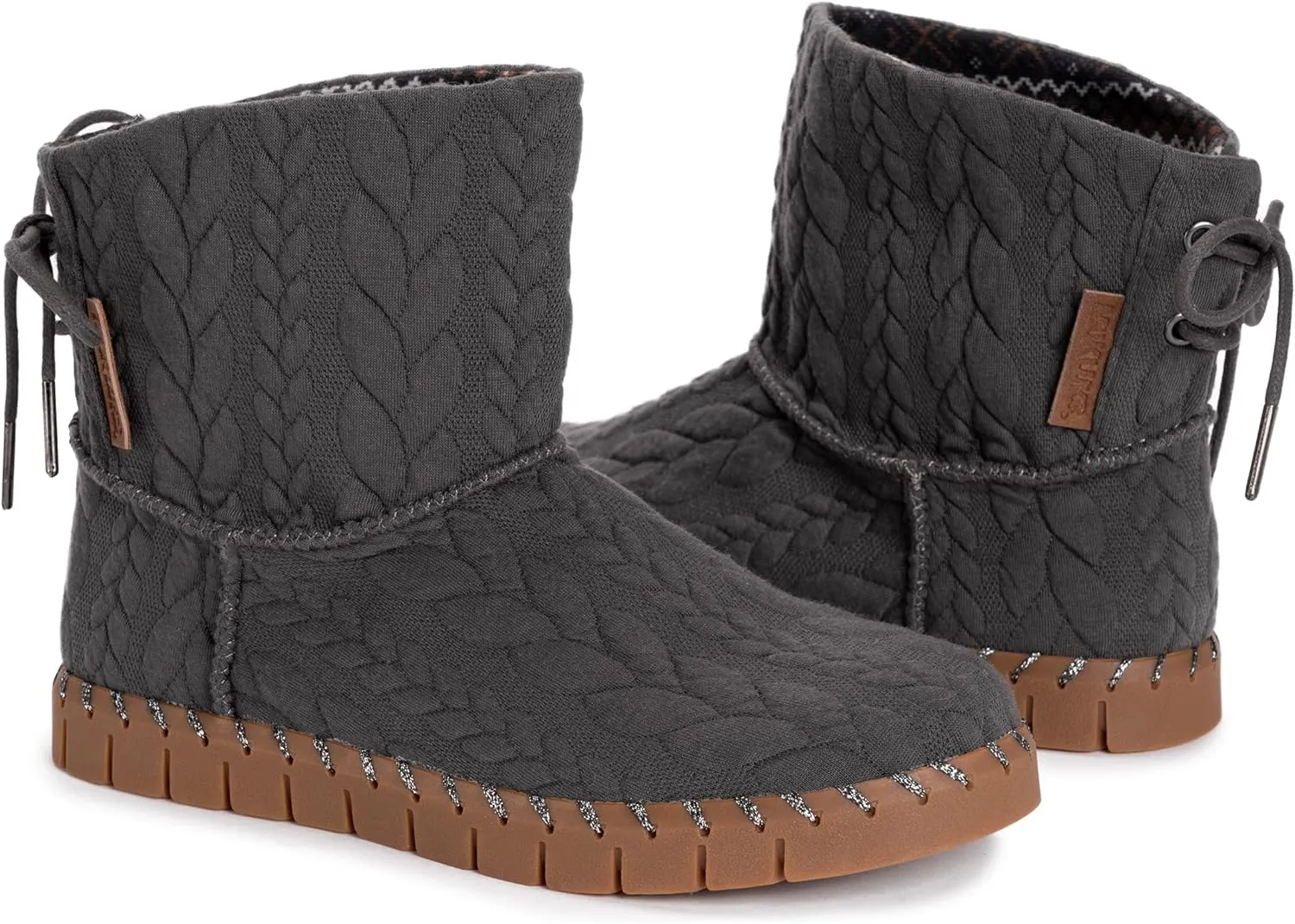 MUK LUKS Men's Women's Flexi Hoboken Boot Fashion
