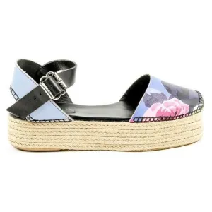 Multicolor 39 EUR - 9 US Carven Womens Espadrille Sandal ESPADRILLE 525 BLUET