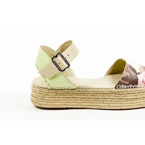 Multicolor 40 EUR - 10 US Carven Womens Espadrille Sandal ESPADRILLE 125 SABLE