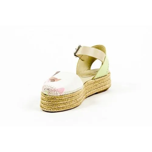 Multicolor 40 EUR - 10 US Carven Womens Espadrille Sandal ESPADRILLE 125 SABLE