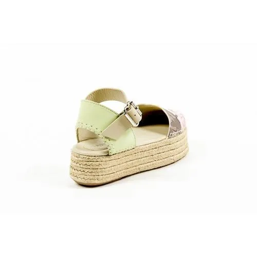 Multicolor 40 EUR - 10 US Carven Womens Espadrille Sandal ESPADRILLE 125 SABLE