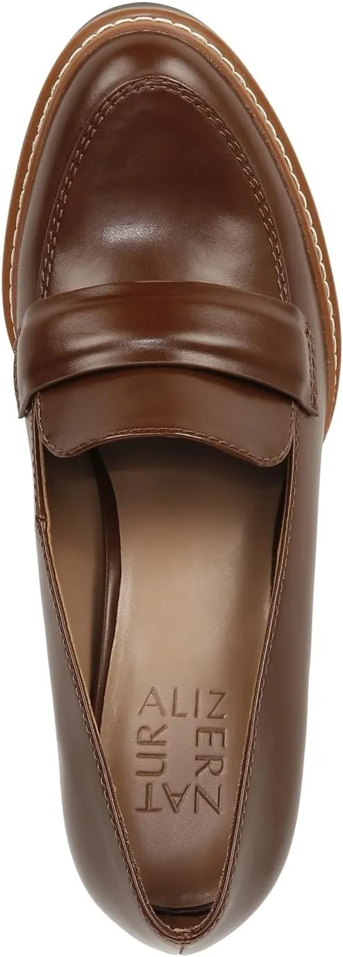 Naturalizer Women's Dabney Slip-On Lug Sole Heeled Loafer