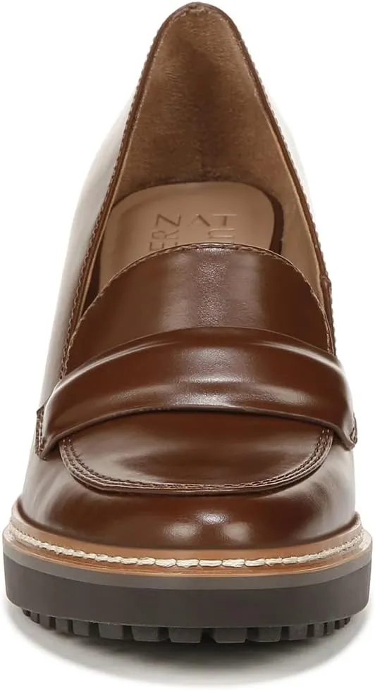 Naturalizer Women's Dabney Slip-On Lug Sole Heeled Loafer