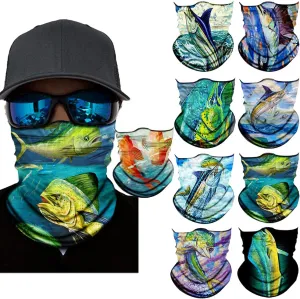 Neck Gaiter Mask,Bandana Gator Face Cover Mask Sun UV Protection,Neck Warmer Balaclava,Tube Face Scarf,Headband for Outdoor