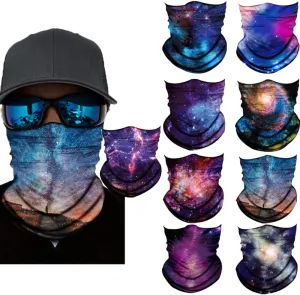 Neck Gaiter Mask,UV Protection Bandana Gator Face Cover Covering Mask,Tube Scarf,Neck Warmer Balaclava,Headband