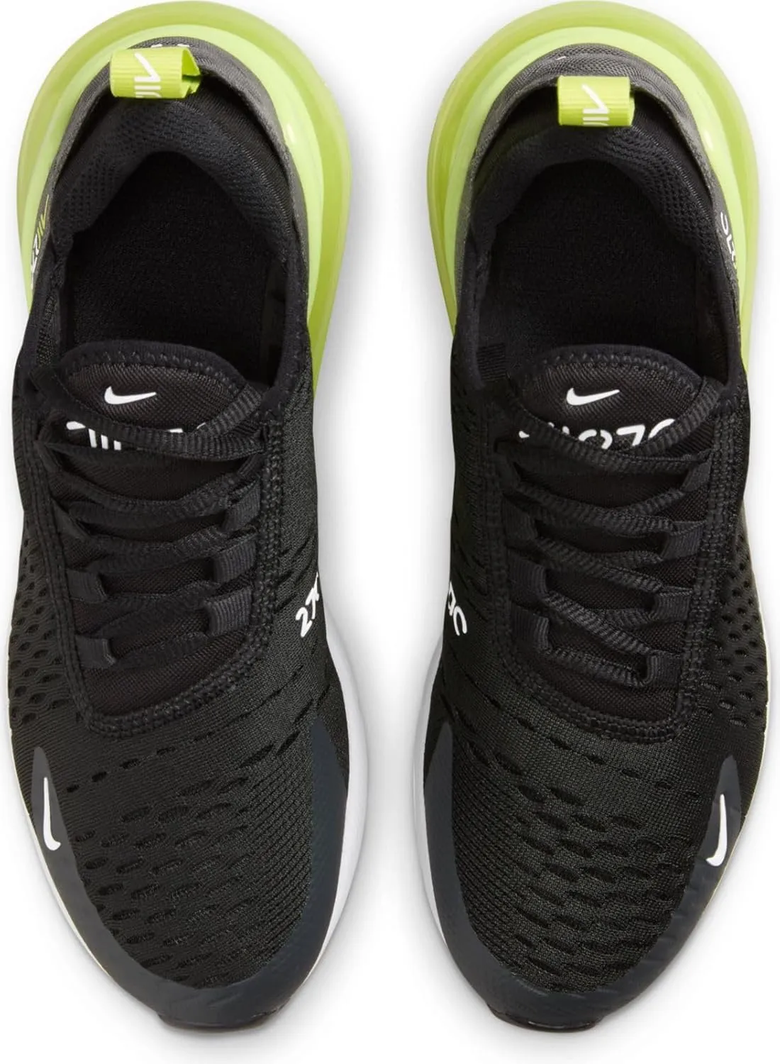 Nike Air Max 270 Big Kids' Shoes (943345-704, Light Lemon Twist/Black/Anthracite/White)