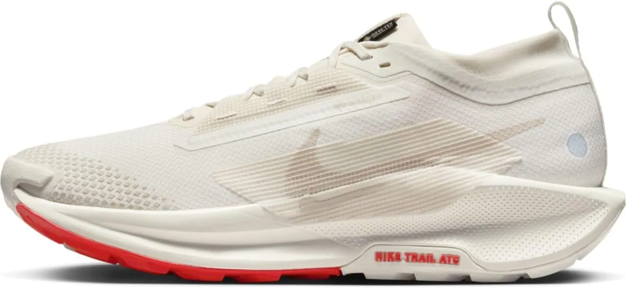 Nike Pegasus Trail 5 Gore-TEX Men's Waterproof Trail Running Shoes (FQ0908-100, Sail/Picante Red/Light Orewood Brown) Size 12.5