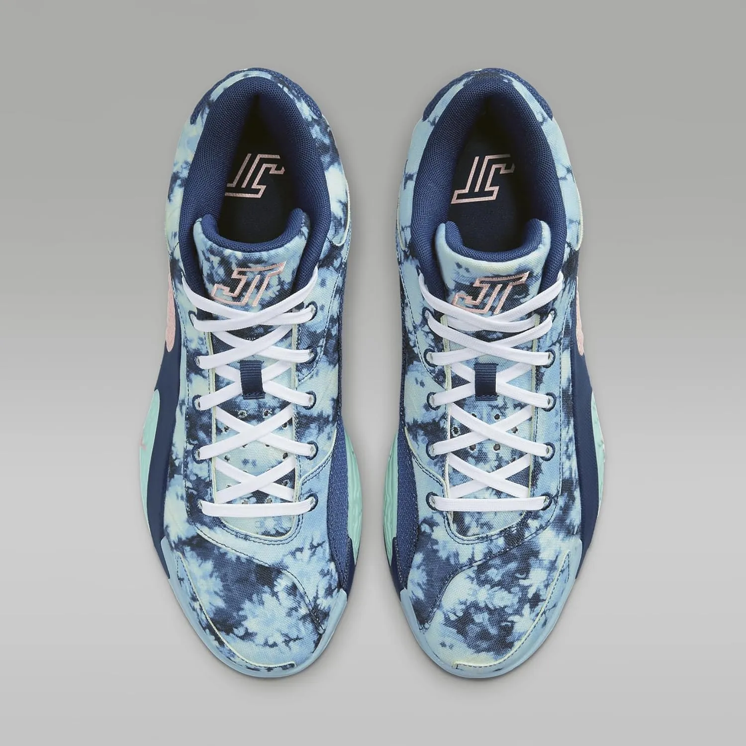 Nike Tatum 2 "Denim Basketball Shoes (HJ4420-400, Blue Void/Leche Blue/Tropical Twist)