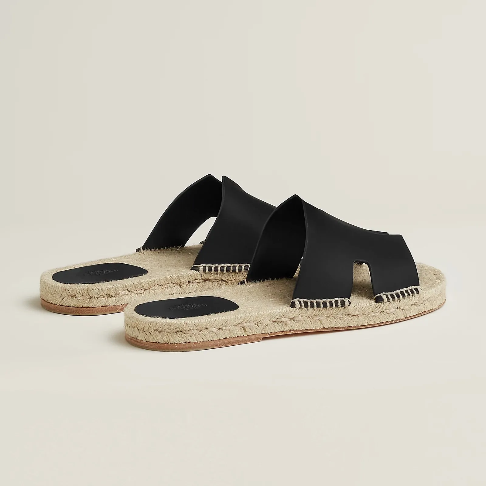 Noir Antigua espadrille