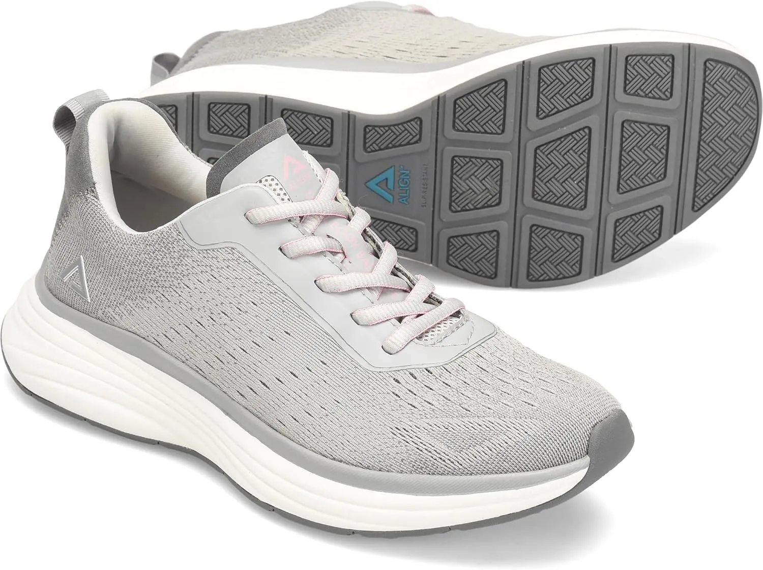 Nurse Mates Align Trixie Shoe | Orthotic Insole | Knit Microsuede | Light Weight | Slip Resistant