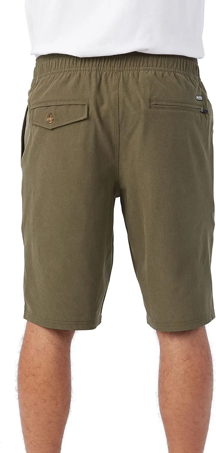 O'Neill Men's Hybrid Khaki Shorts - 21 Inch Outseam, Quick Dry Fabric with Stretch