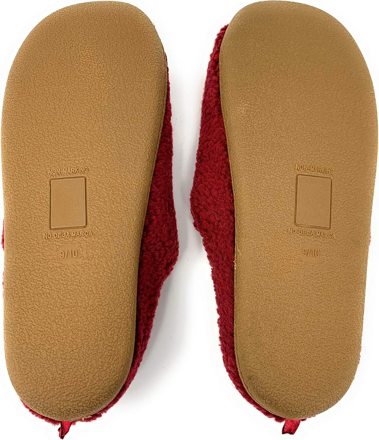 Oooh Yeah Men’s Non-Slip Solid Sherpa Fuzzy Slippers, Soft Cozy Fashion House Slippers for Indoor and Outdoor