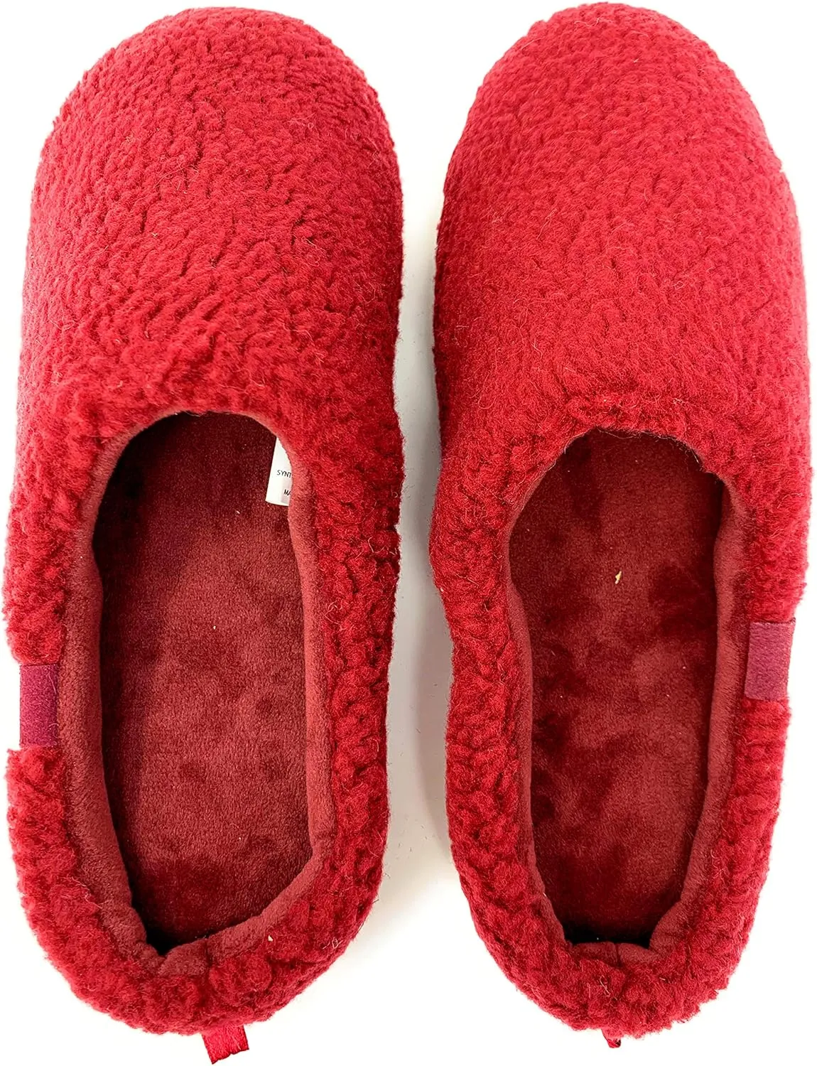 Oooh Yeah Men’s Non-Slip Solid Sherpa Fuzzy Slippers, Soft Cozy Fashion House Slippers for Indoor and Outdoor