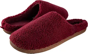Oooh Yeah Men’s Non-Slip Solid Sherpa Fuzzy Slippers, Soft Cozy Fashion House Slippers for Indoor and Outdoor