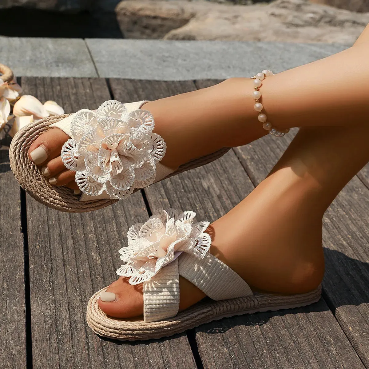 Open Toe Platform Sandals