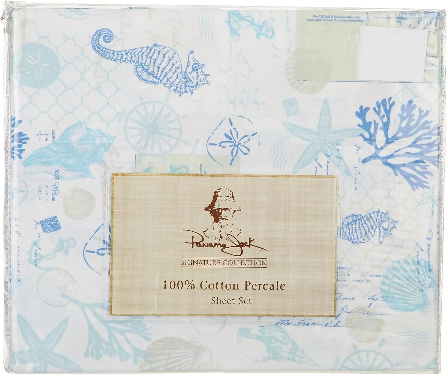 Panama Jack Wave Writer Sheet Set Full Blue