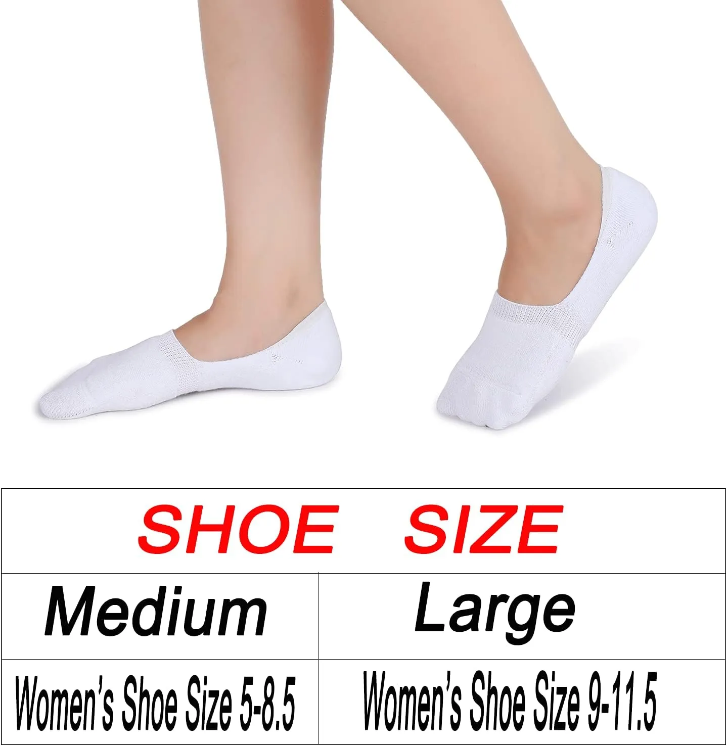 Pareberry Women's Thick Cushion Cotton Athletics Casual Low Cut Flat Non-Slip Boat Liner No Show Socks-5/10 Pack