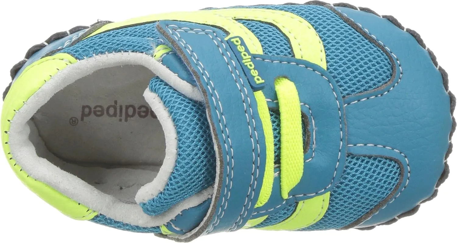 pediped Unisex-Baby Sneaker Crib Shoe