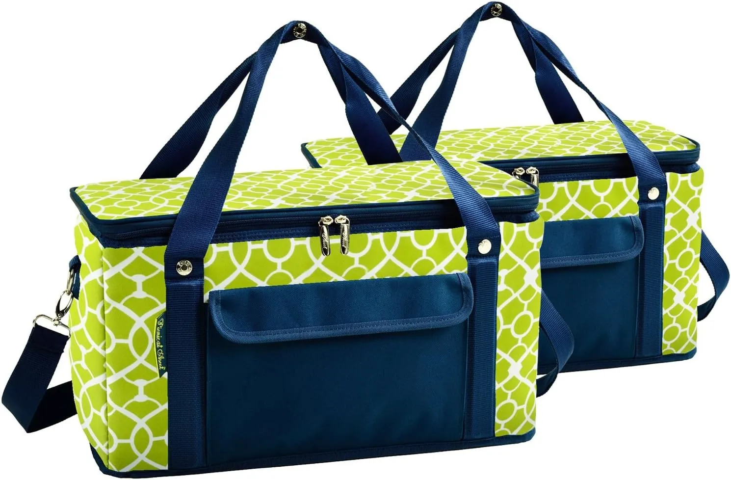 Picnic at Ascot 42 Can Capacity Semi Rigid Collapsible Leakproof Cooler- Designed & Quality Approved in The USA - 2 Pack
