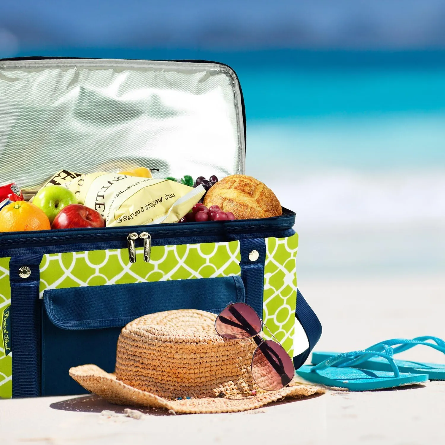 Picnic at Ascot 42 Can Capacity Semi Rigid Collapsible Leakproof Cooler- Designed & Quality Approved in The USA - 2 Pack