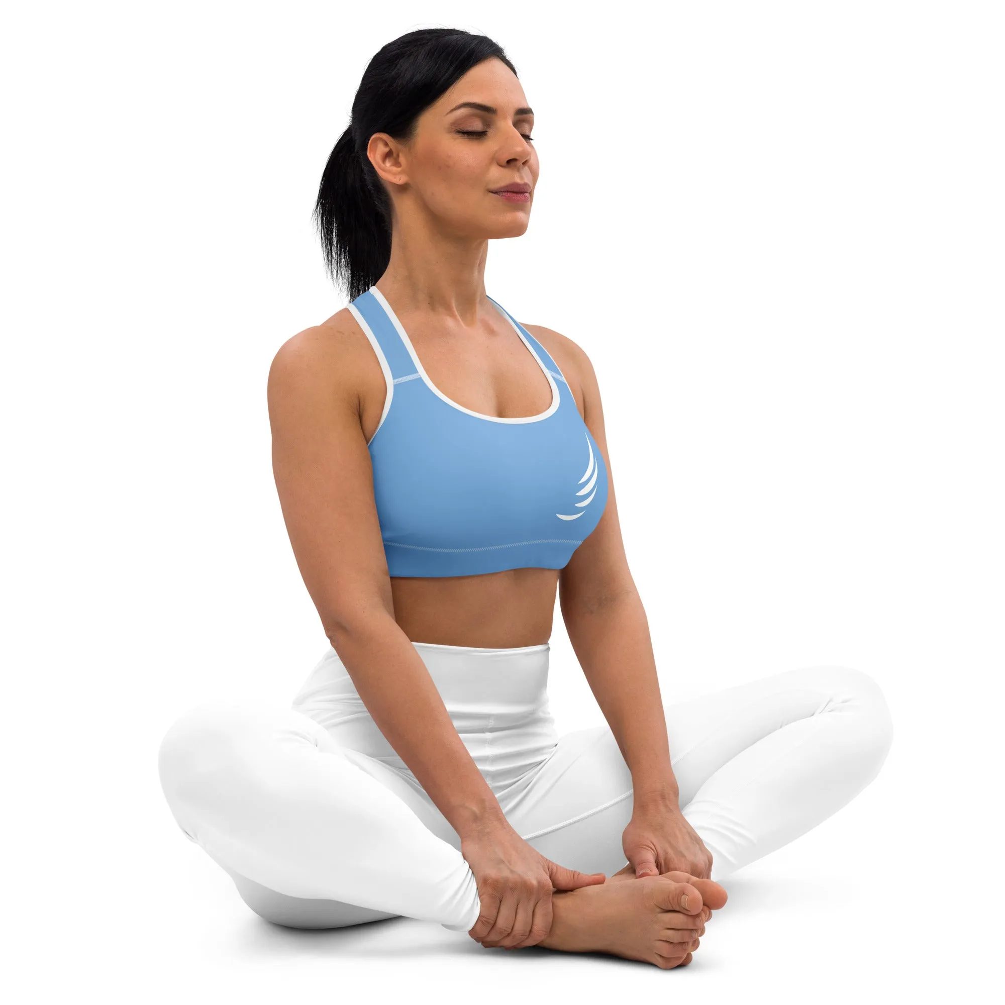 "Frenchy Landscape" UltraComfort Sports bra