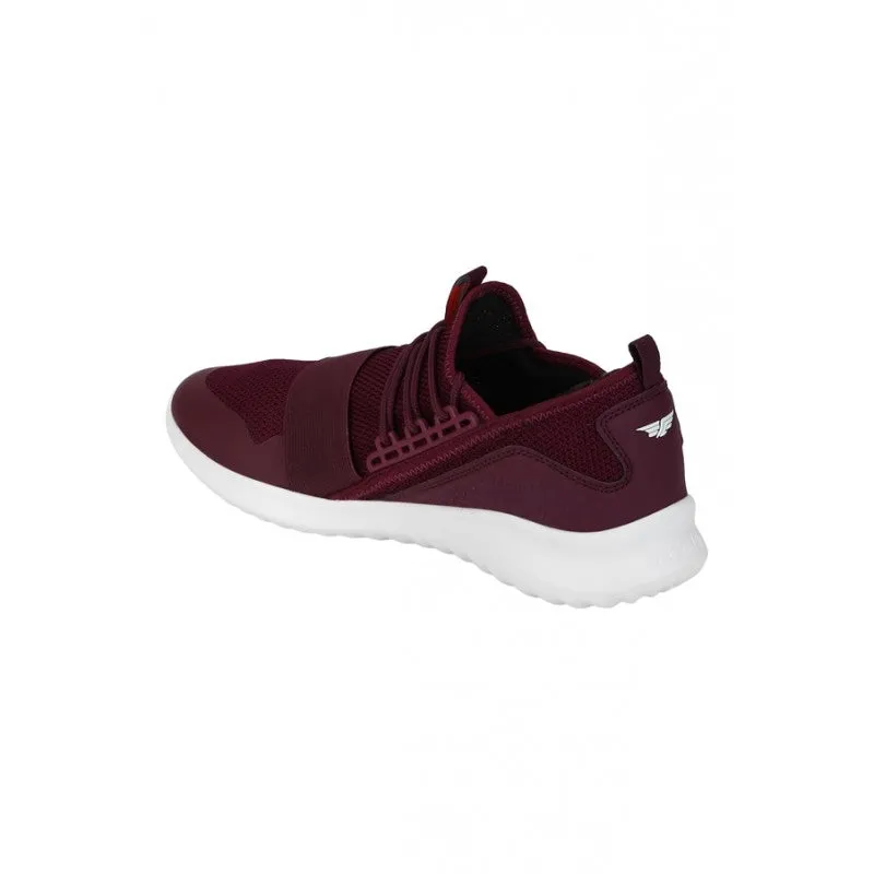 Red Tape Men Burgundy Walking Shoes