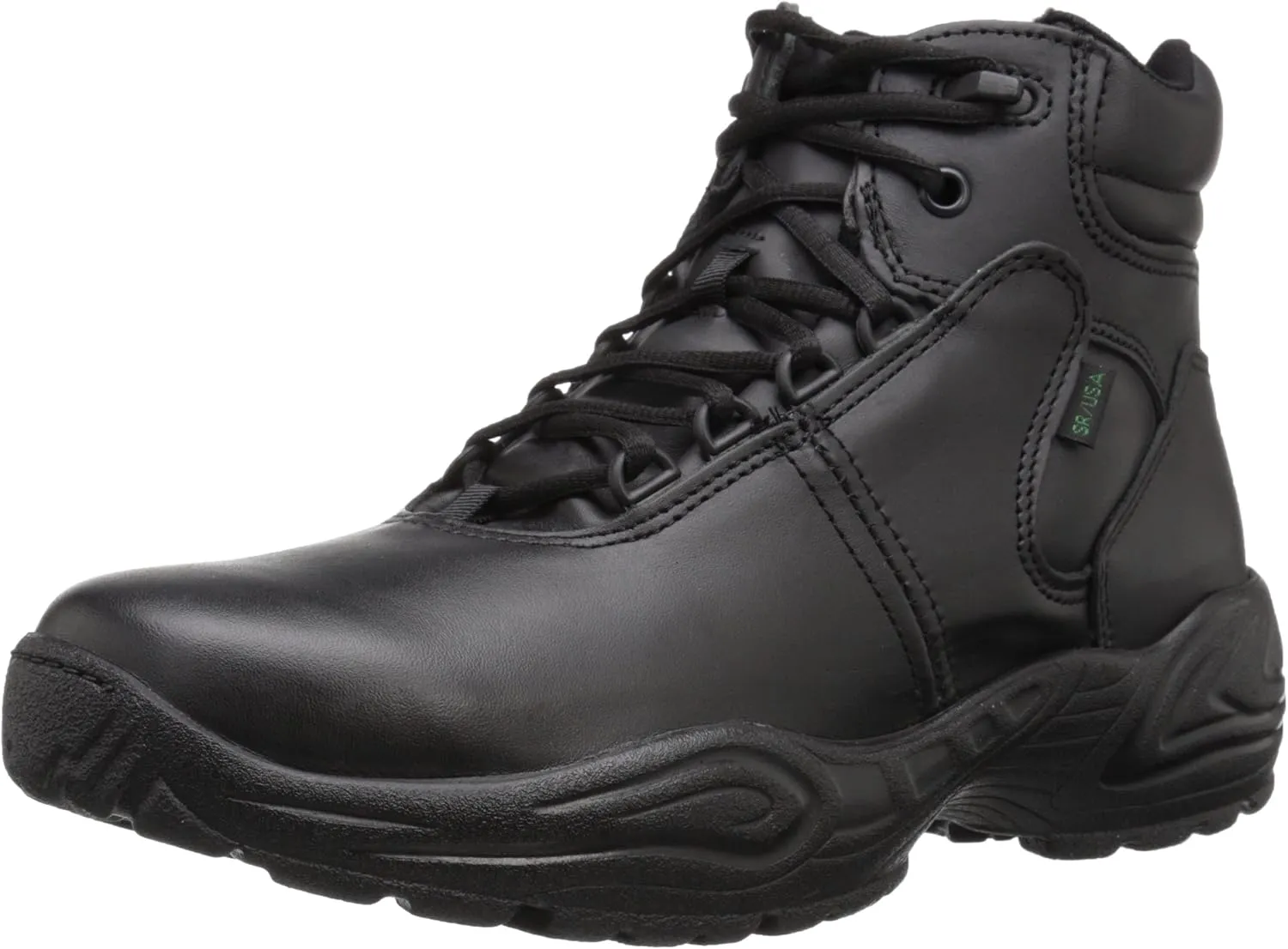 Reebok Work Unisex CP8500 Postal Express Soft Toe Berry Compliant Black Hiking Shoe, 6.5 US Men