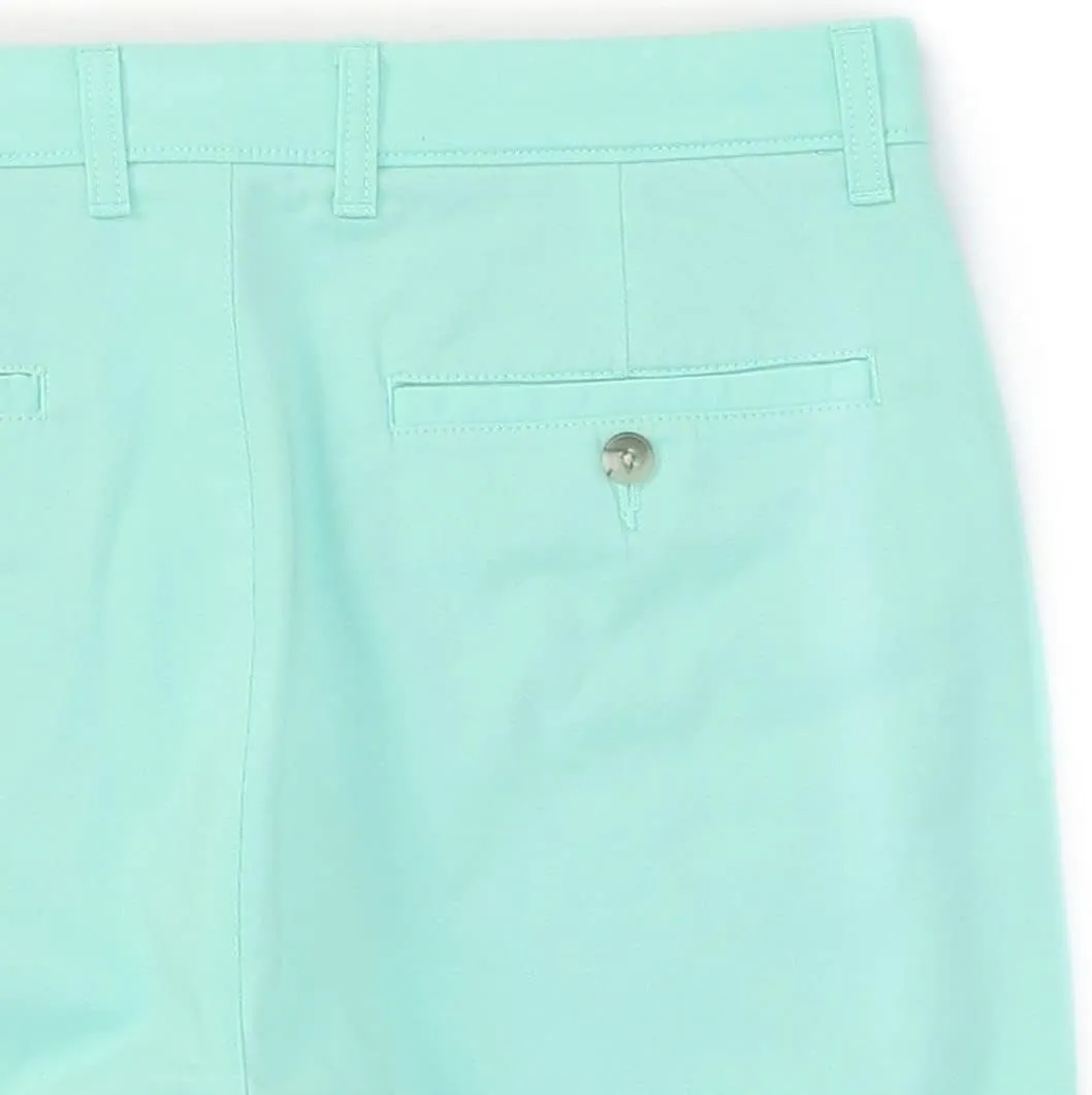 Roundtree & Yorke Men's Big and Tall Cotton Stretch Washed Chino Flat Front Shorts, 9" or 11" Inseam