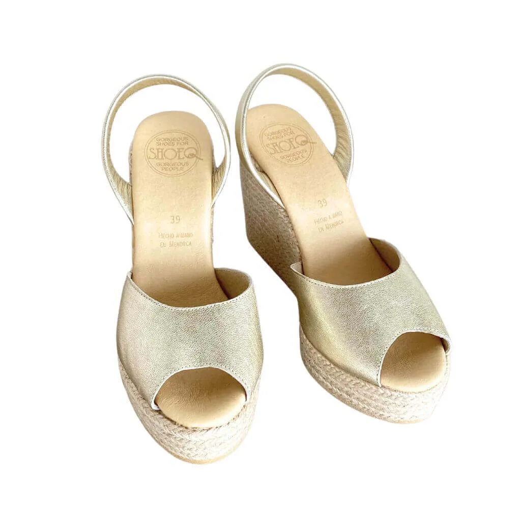 Roxy Wedge ('23 Edit) in Champagne