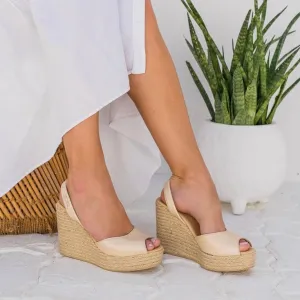 Roxy Wedge ('23 Edit) in Sandstone
