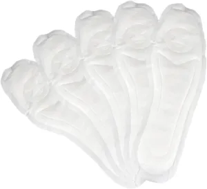 SAFIGLE 10 Pairs Foot Care Cushion Arch Soft Shoe Inserts Support Insole of Feet Cushion Pad for Liners Cotton