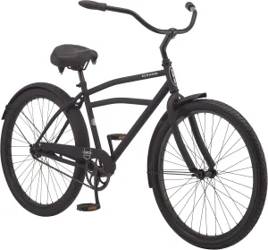 Schwinn Cruiser Bike, 26 Inch Bike for Women and Men, Beach Cruiser Bicycle, Linear Pull Brakes, Comfortable Padded Seat, Upright Riding Position, Adult Bicycle